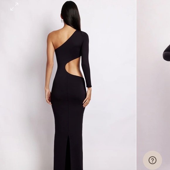 Black cut out black form fitting dress. - Picture 3 of 3